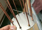 2.7 mét x 63.5 mét Đồng Mạ CD Stud Hàn Pins Với Nắp Vòm Máy Giặt cho Tàu