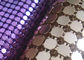 6mm Square Flake trang trí nhôm kim loại vải sử dụng màu treo rèm